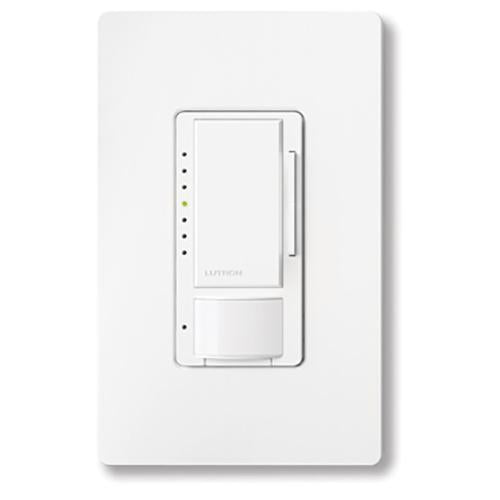 Lutron Vive Maestro 0–10V Vacancy Only Sensor Dimmer, 8A, 120/277V | MRF2S-8SDV010