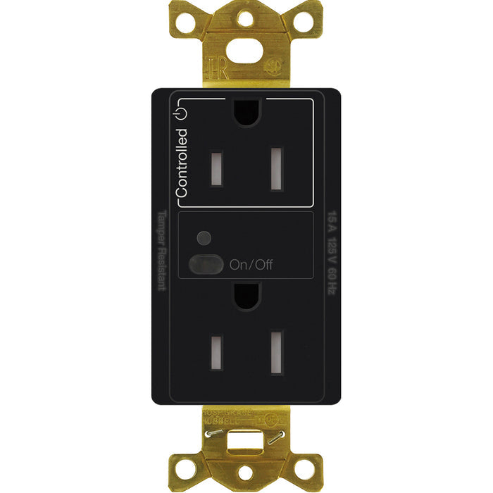 Lutron Vive Wireless Receptacle 15A Split-Switching (Half) - Tamper-Resistant | CAR2S-15-STR