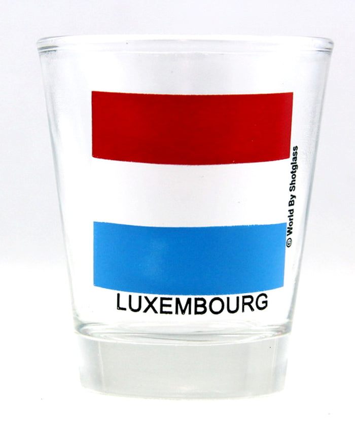 Luxembourg Souvenir Boxed Shot Glass Set (Set of 2)