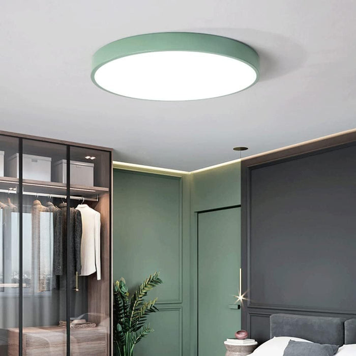 Macaron Tri-Color LED Ceiling Light