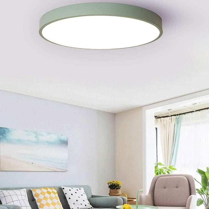 Macaron Tri-Color LED Ceiling Light