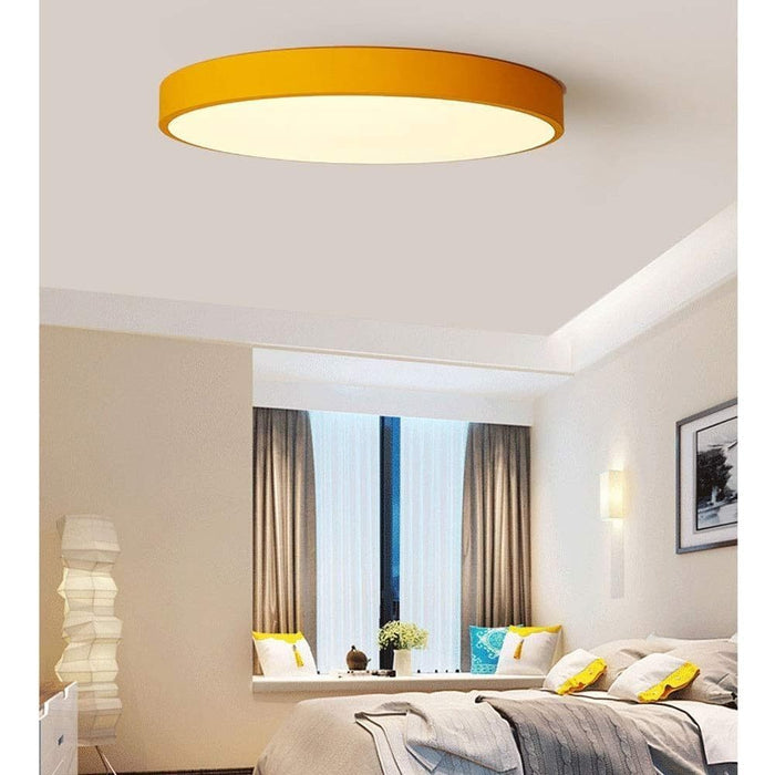 Macaron Tri-Color LED Ceiling Light