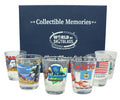 Maine United States USA Souvenir Boxed Shot Glass Set (Set of 6)