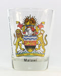 Malawi Coat Of Arms Shot Glass