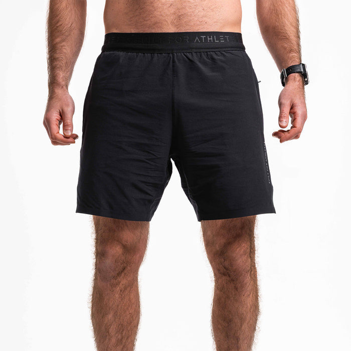 Men's Black 2-in-1 Training Shorts
