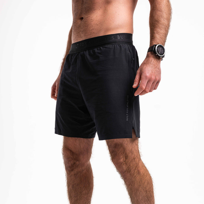Men's Black 2-in-1 Training Shorts
