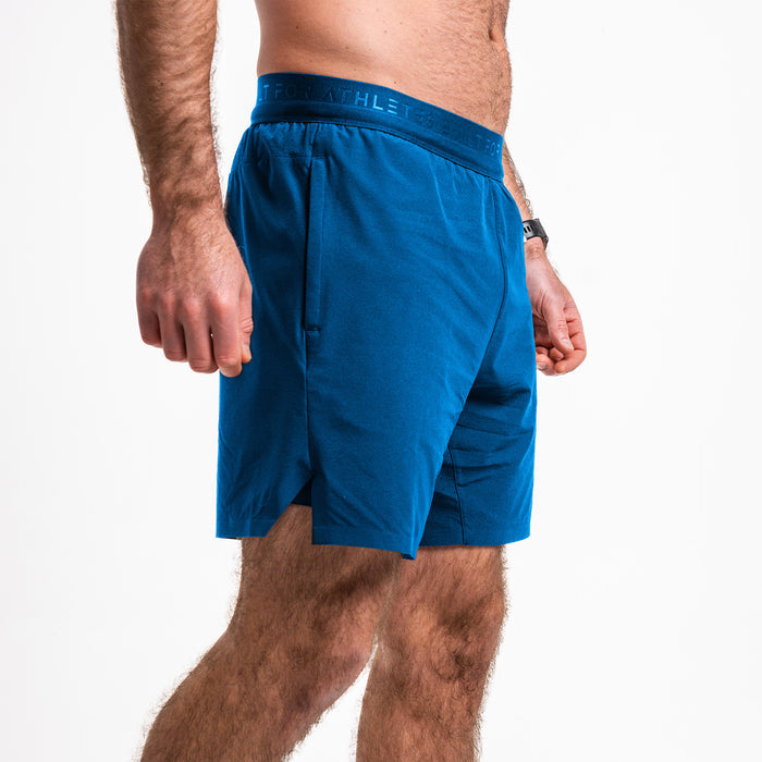 Men's Cobalt Blue 2-in-1 Training Shorts