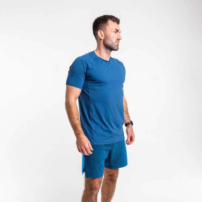 Men's Cobalt Blue 2-in-1 Training Shorts