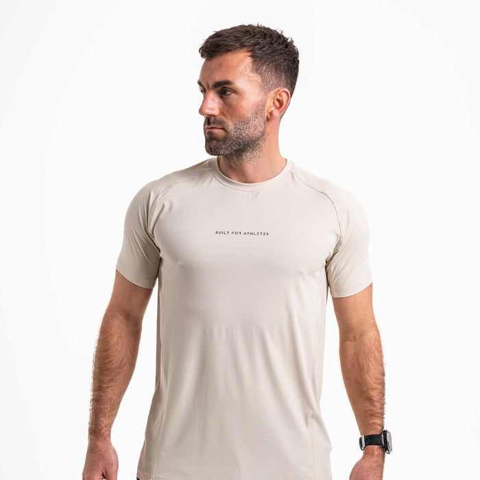 Men's Ecru Training T-Shirt