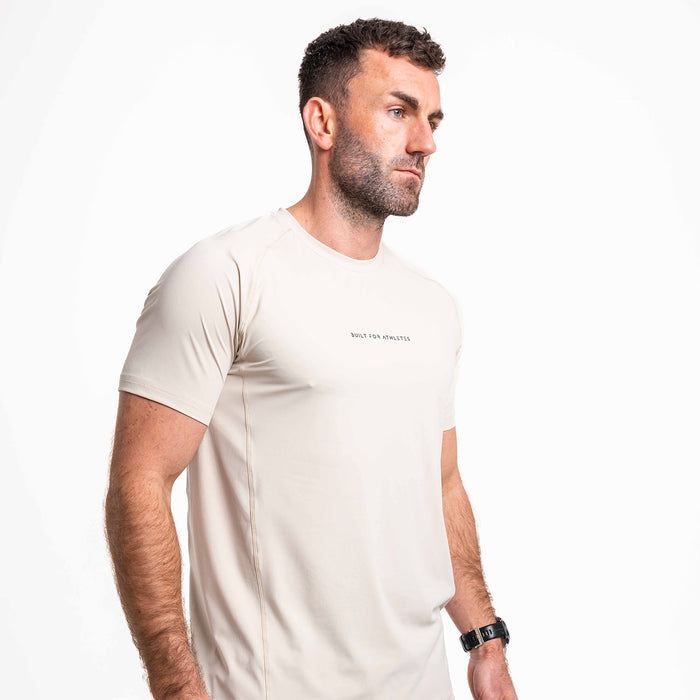 Men's Ecru Training T-Shirt