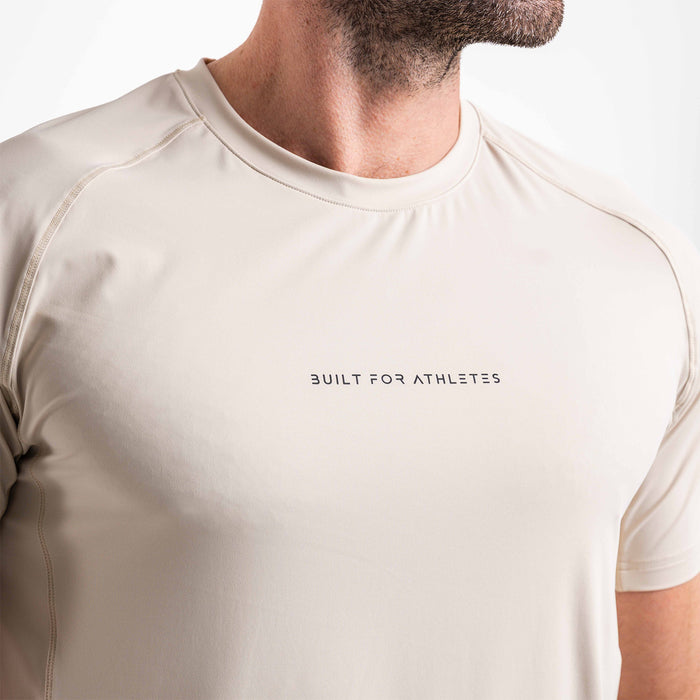 Men's Ecru Training T-Shirt