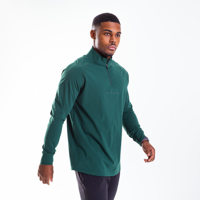 Men's Forest Green 1/4 Zip Pullover