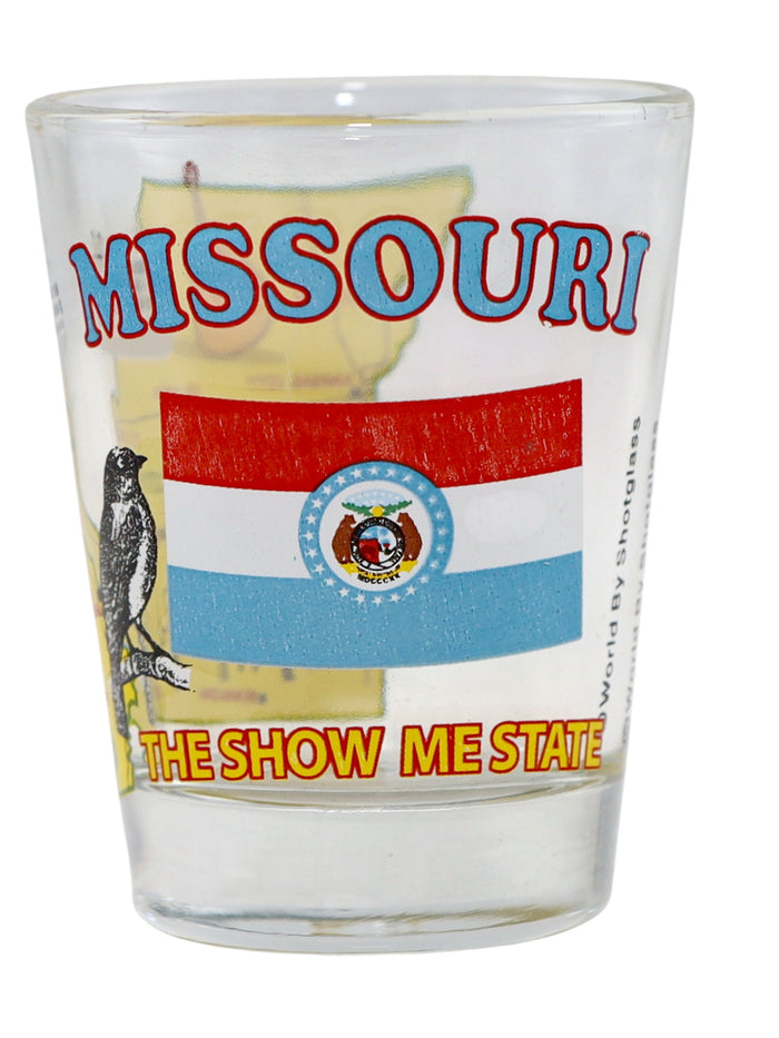 Missouri United States USA Souvenir Boxed Shot Glass Set (Set of 6)