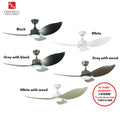 Mistral 46" D'Fan Ceiling Fan Space 46 with Remote Control