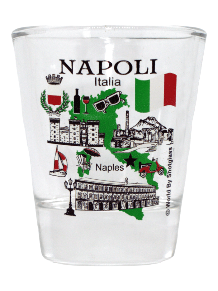 Naples (Napoli) Italy Great Italian Cities Collection Shot Glass