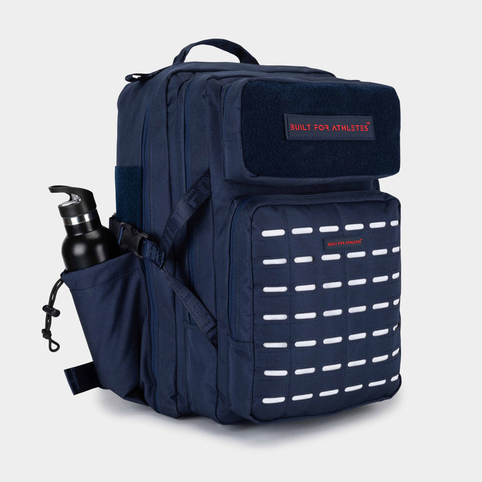 Navy & White Gym Backpack Plus