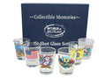 New Jersey United States USA Souvenir Boxed Shot Glass Set (Set of 6)