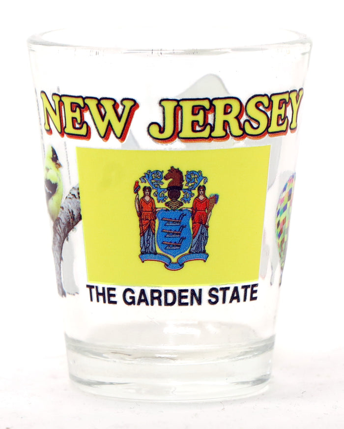 New Jersey United States USA Souvenir Boxed Shot Glass Set (Set of 6)