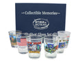 New York United States USA Souvenir Boxed Shot Glass Set (Set of 6)