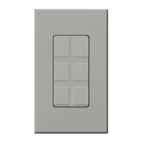 Nova T 6-Port Frame Field Customizable - Architectural Matte | NT-6PF