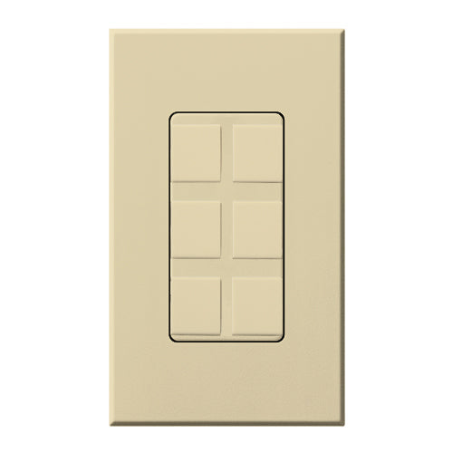 Nova T 6-Port Frame Field Customizable - Architectural Matte | NT-6PF