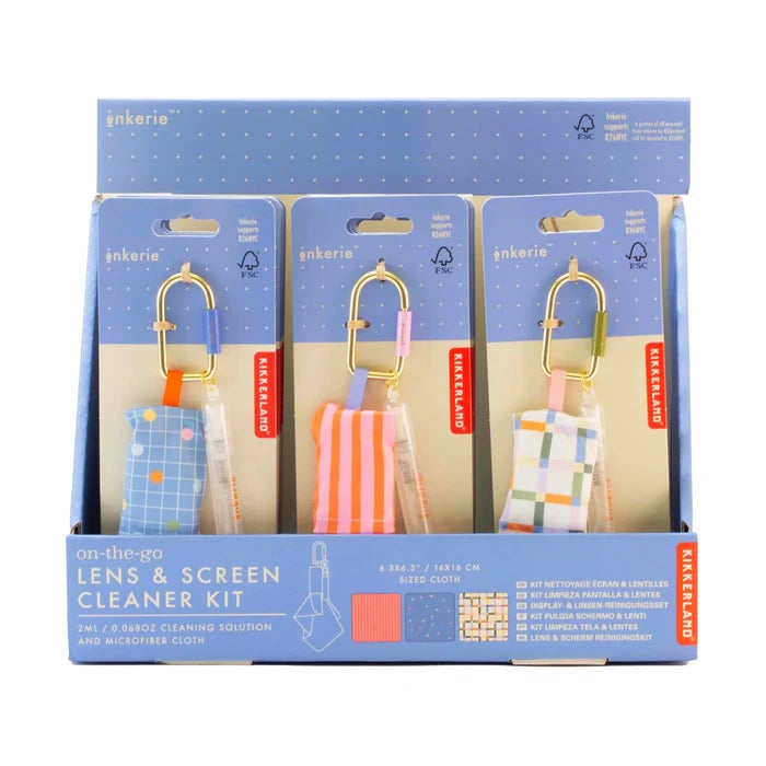 On the Go Lens & Screen Cleaning Kit