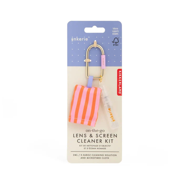 On the Go Lens & Screen Cleaning Kit
