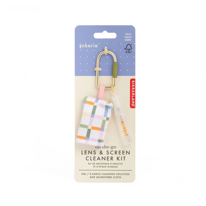 On the Go Lens & Screen Cleaning Kit