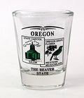 Oregon State Scenery Green New Shot Glass