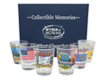 Oregon United States USA Souvenir Boxed Shot Glass Set (Set of 6)