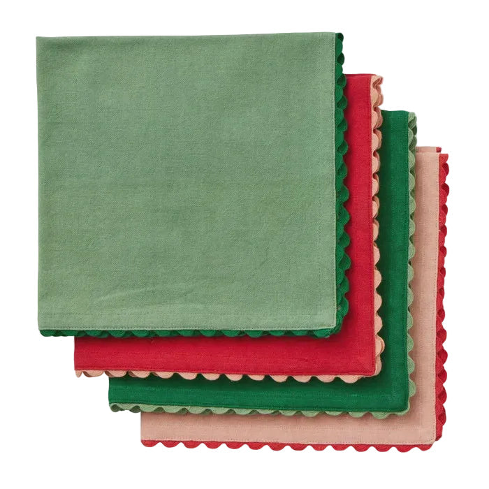Orla S/4 Cotton Napkins Multi
