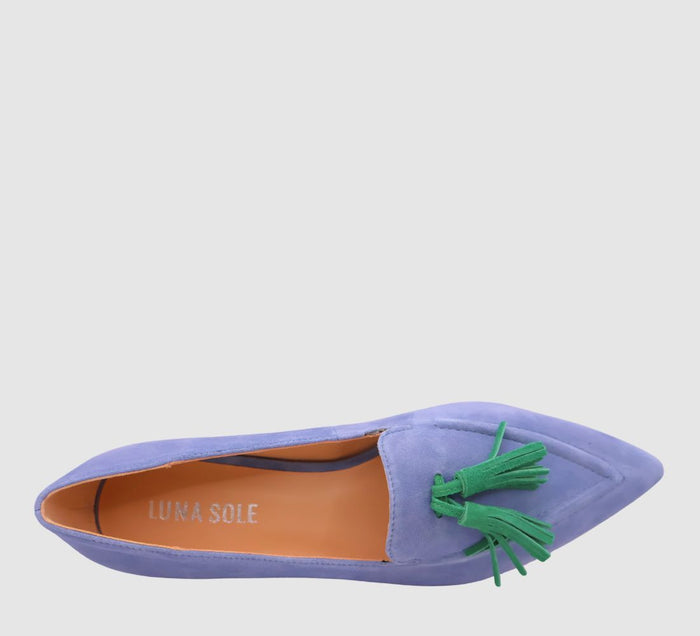 Palace Shoe / Cobalt & Emerald Suede