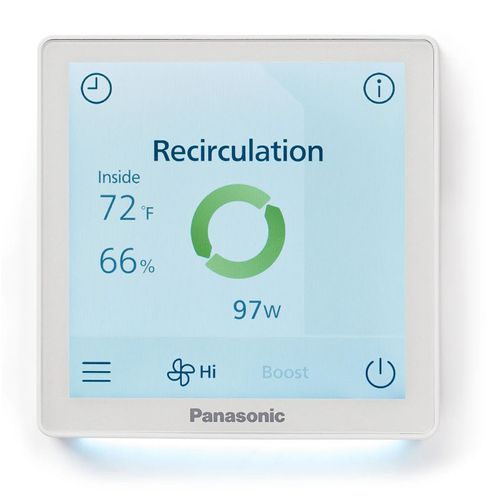 Panasonic FVSCVE2 LED wall controller for Intelli-Balance Elite and BalancedHome 210 ERVs