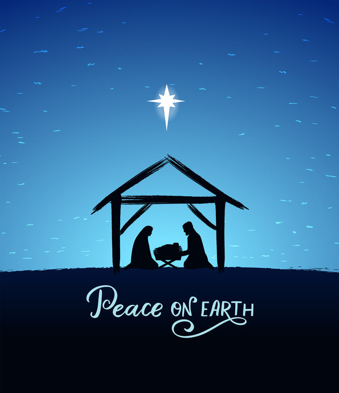 Peace on Earth | 1-Car Garage Door Cover