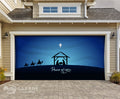 Peace on Earth | 2-Car Garage Door Cover