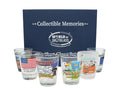 Pennsylvania United States USA Souvenir Boxed Shot Glass Set (Set of 6)