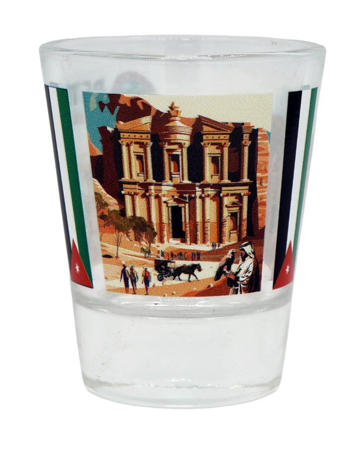 Petra Jordan Wonders of the World Collection Shot Glass