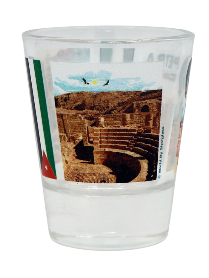 Petra Jordan Wonders of the World Collection Shot Glass