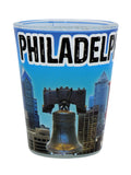 Philadelphia Pennsylvania Bell and Love Sculpture Shot Glass