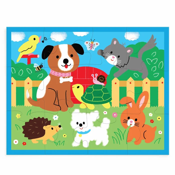 Playful Pets Pouch Puzzle 12pc