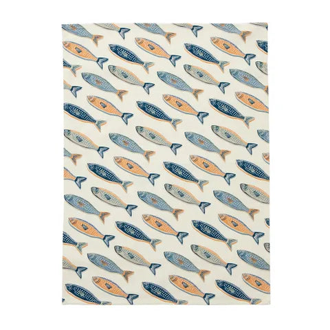 Poisson Cotton Tea Towel