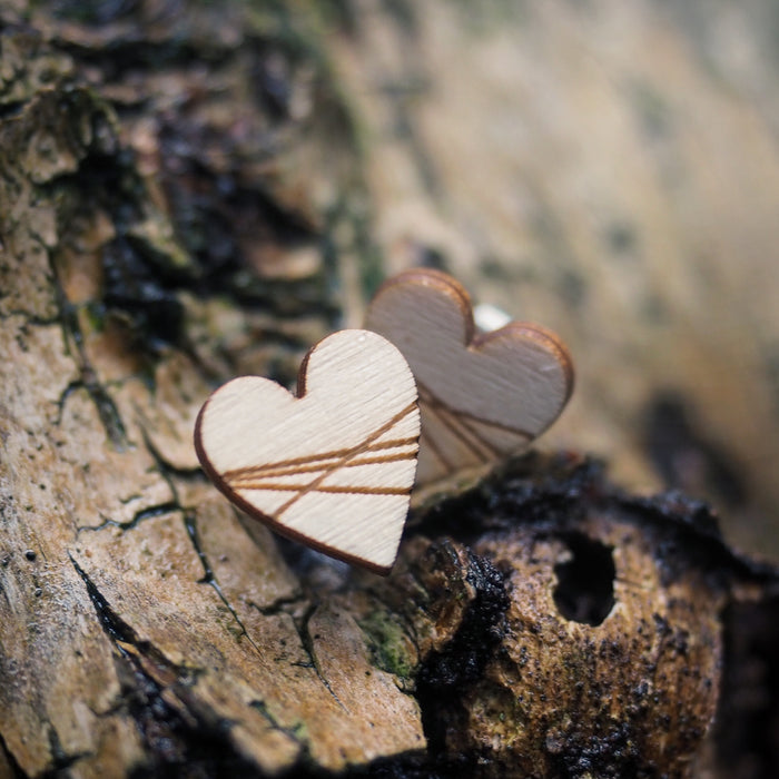 Polarsense Earring Heart Lempi Stud