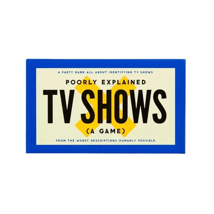 Poorly Explained TV Shows Game