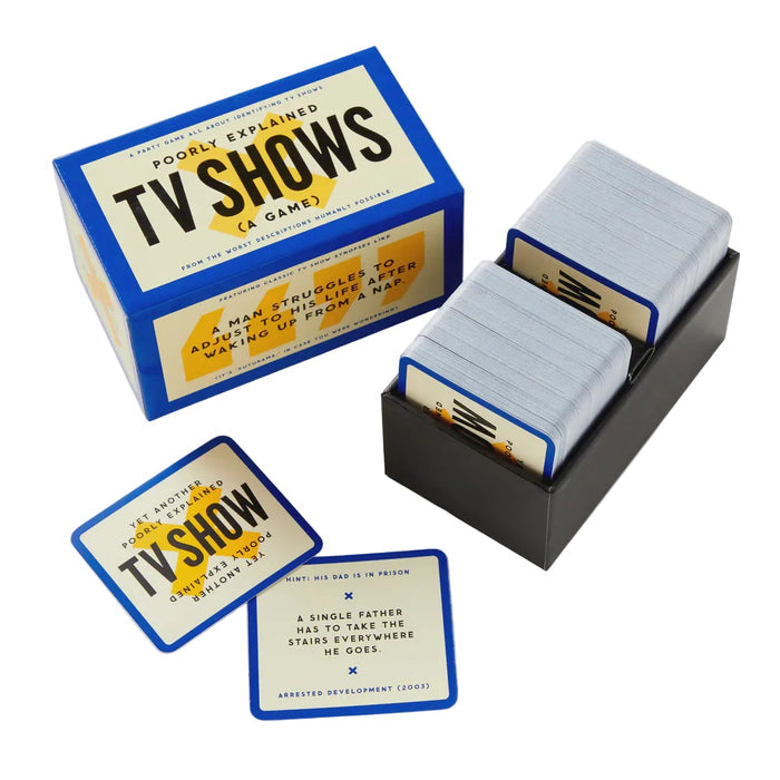 Poorly Explained TV Shows Game