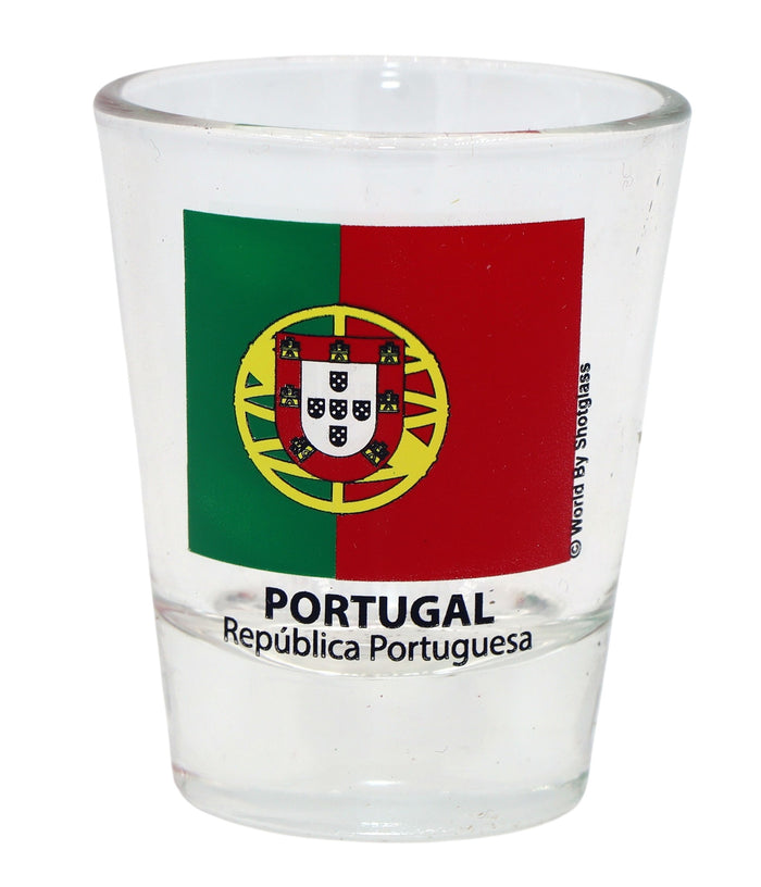 Portugal Flag Shot Glass