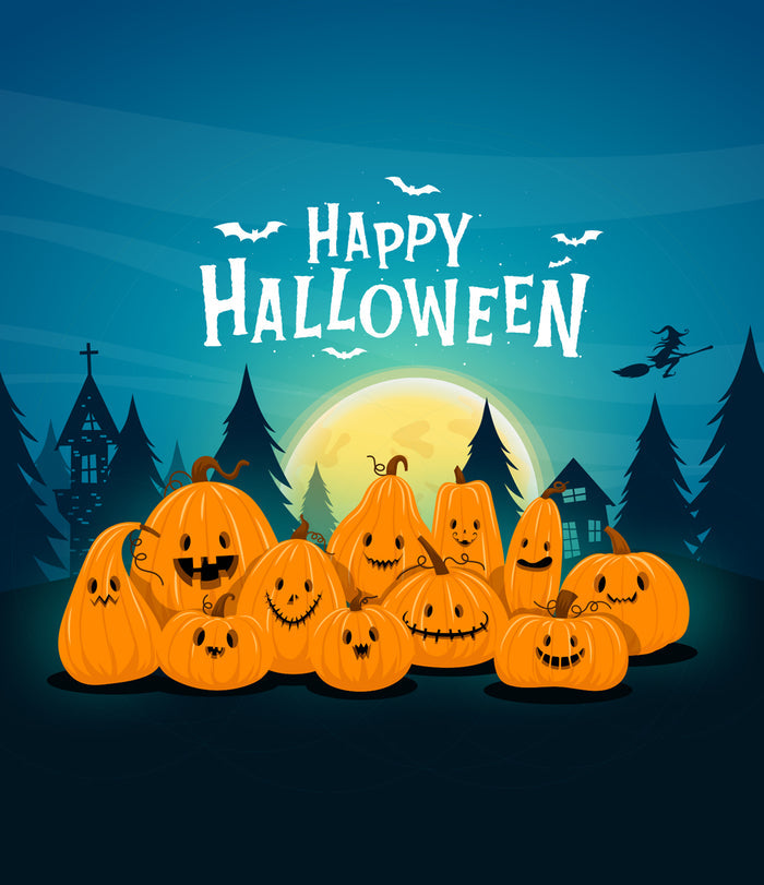 Pumpkin Patch | 1-Car Garage Door Cover