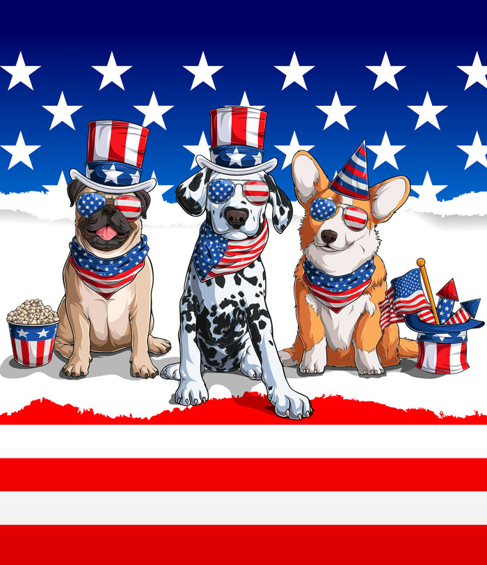 Puppy Pride | 1-Car Garage Door Cover
