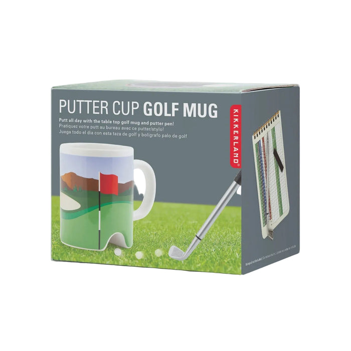 Putter Cup Golf Mug with Pen