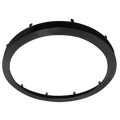 Product Display Visual of the SKU: RENO-S12RT-BK for Marketing of theReno 12" Round trim for Slim Surface | RENO-S12RT | RENO-S12RT