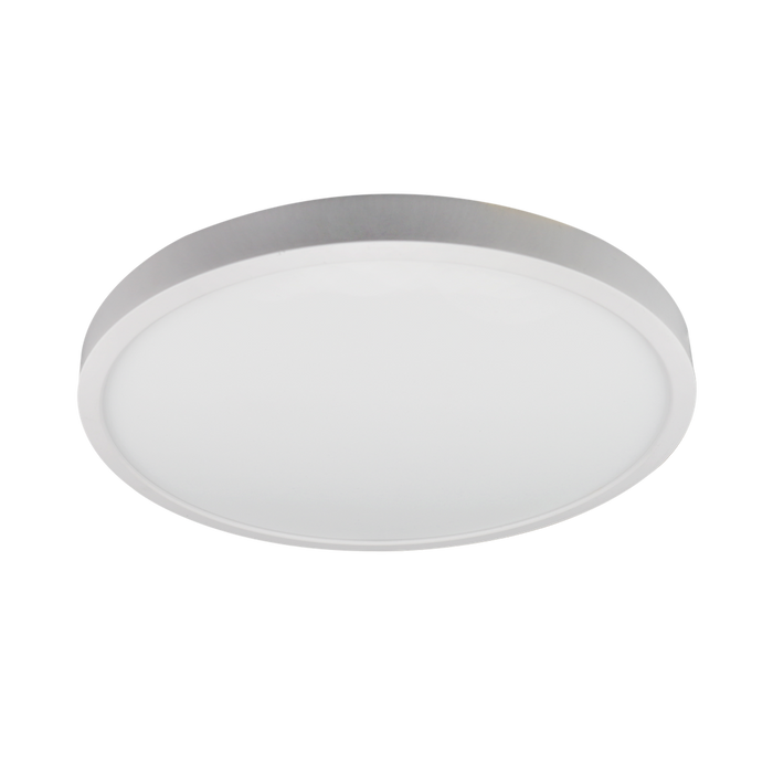 Reno 15" Slim Surface Round — Color: Brushed Nickel